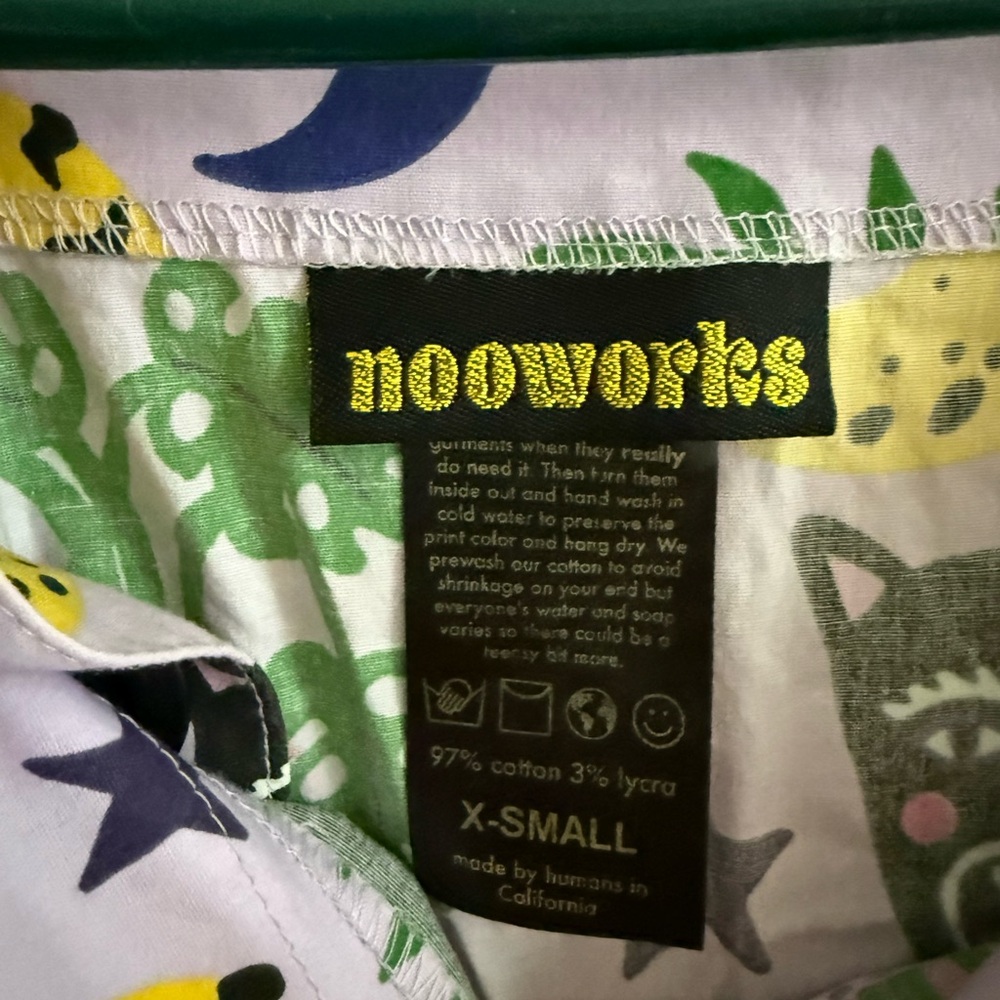 Nooworks Overalls with Amy Hastings print - Picture 5 of 5